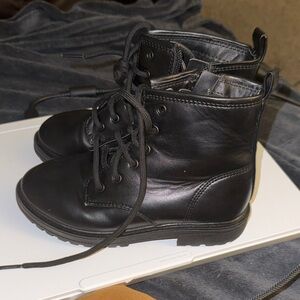 Wonder Nation Black Kids Boots